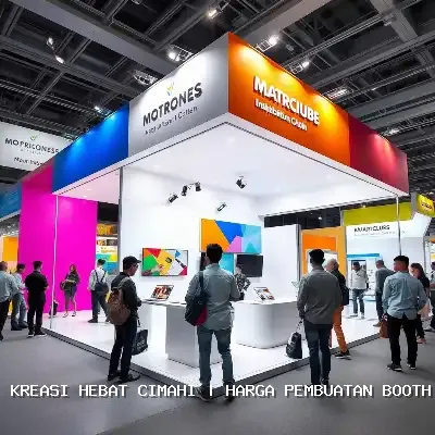 Harga Pembuatan Booth Pameran Cimahi – Solusi Desain Custom Terpercaya