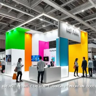 Harga Pembuatan Booth Pameran Cirebon Desain Custom & Finishing Rapi