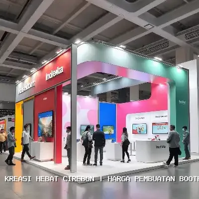 Harga Pembuatan Booth Pameran Cirebon Desain Custom & Finishing Rapi