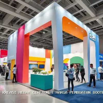 Harga Pembuatan Booth Pameran Cirebon Desain Custom & Finishing Rapi