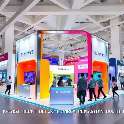 harga pembuatan booth pameran Depok