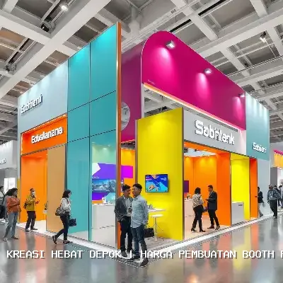 Harga Pembuatan Booth Pameran Depok – Desain Custom & Finishing Rapi