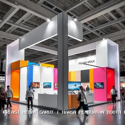 Harga Pembuatan Booth Pameran Garut dengan Desain Custom