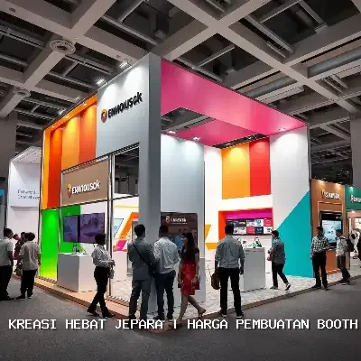 harga pembuatan booth pameran Jepara