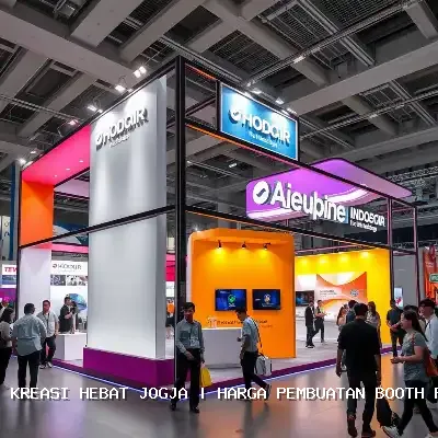 harga pembuatan booth pameran Jogja