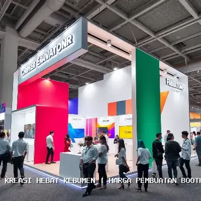 harga pembuatan booth pameran Kebumen