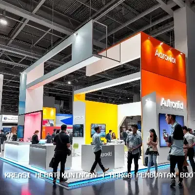 harga pembuatan booth pameran Kuningan