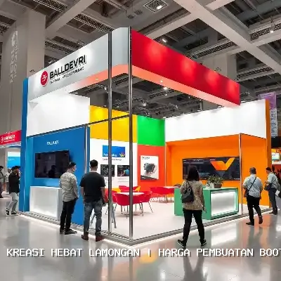 harga pembuatan booth pameran Lamongan