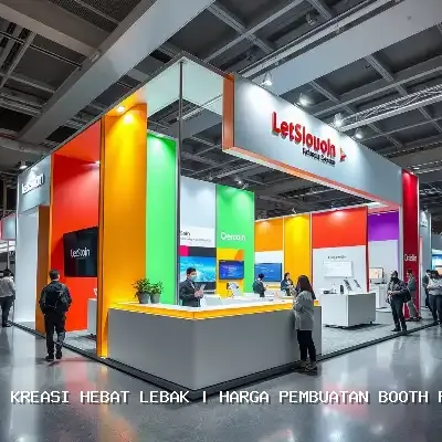harga pembuatan booth pameran Lebak