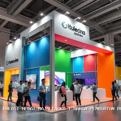 Harga Pembuatan Booth Pameran Majalengka – Desain Custom & Finishing Rapi