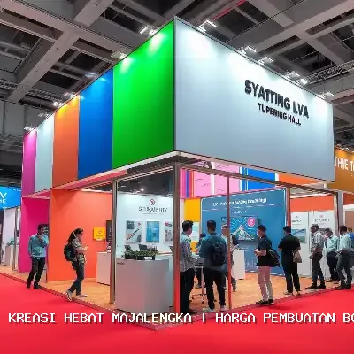 Harga Pembuatan Booth Pameran Majalengka – Desain Custom & Finishing Rapi