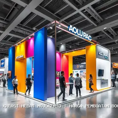 harga pembuatan booth pameran Mojokerto