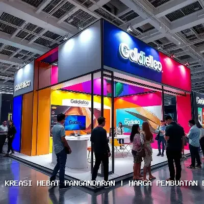 Harga Pembuatan Booth Pameran Pangandaran dengan Desain Custom dan Finishing Rapi