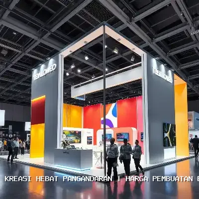 Harga Pembuatan Booth Pameran Pangandaran dengan Desain Custom dan Finishing Rapi