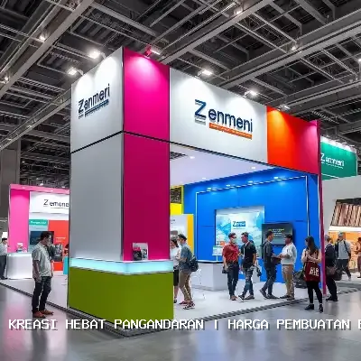Harga Pembuatan Booth Pameran Pangandaran dengan Desain Custom dan Finishing Rapi