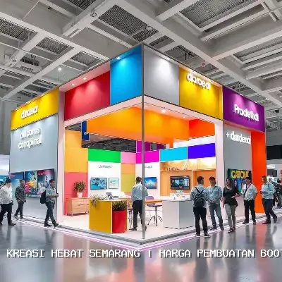 Harga Pembuatan Booth Pameran Semarang