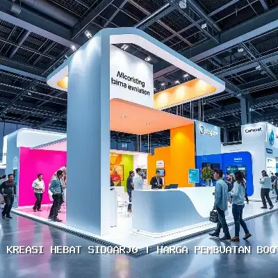 harga pembuatan booth pameran Sidoarjo