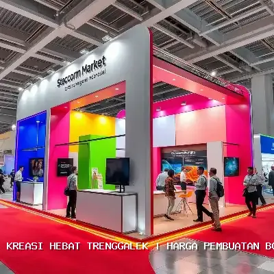 harga pembuatan booth pameran Trenggalek