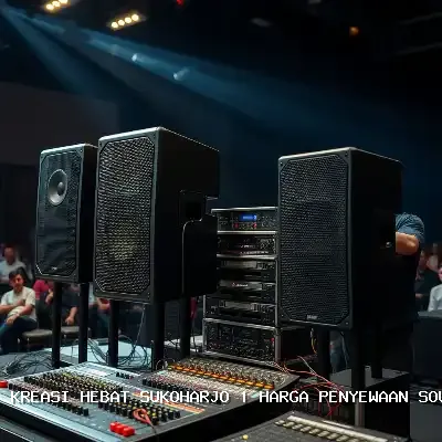 Harga Penyewaan Sound System Sukoharjo – Kreasi Hebat