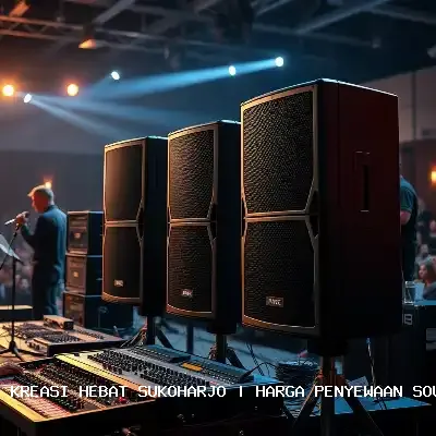Harga Penyewaan Sound System Sukoharjo – Kreasi Hebat