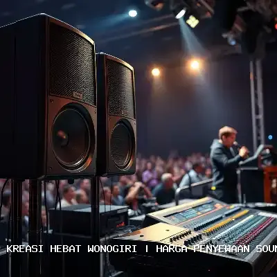 Harga Penyewaan Sound System Wonogiri – Solusi Audio Terpercaya