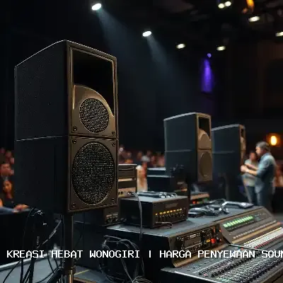 Harga Penyewaan Sound System Wonogiri – Solusi Audio Terpercaya