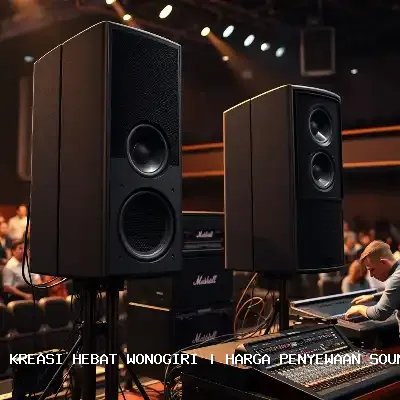 Harga Penyewaan Sound System Wonogiri – Solusi Audio Terpercaya