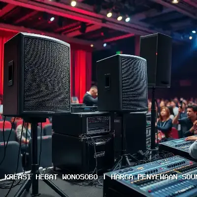 Harga Penyewaan Sound System Wonosobo: Solusi Audio Profesional