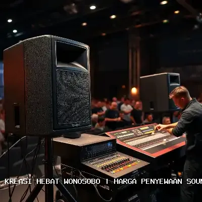Harga Penyewaan Sound System Wonosobo: Solusi Audio Profesional