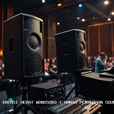 Harga Penyewaan Sound System Wonosobo: Solusi Audio Profesional