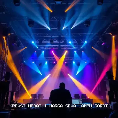 Harga Sewa Lampu Sorot