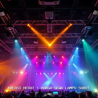 Harga Sewa Lampu Sorot