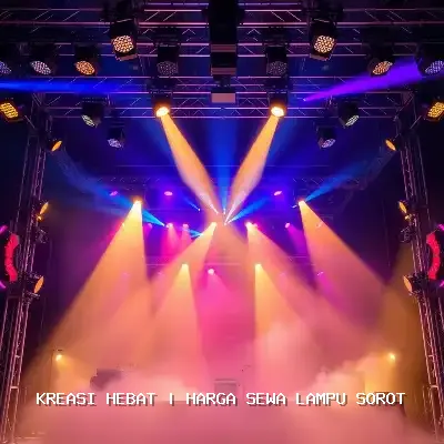 Harga Sewa Lampu Sorot