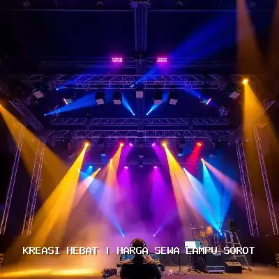 Harga Sewa Lampu Sorot