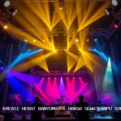 harga sewa lampu sorot Banyumas