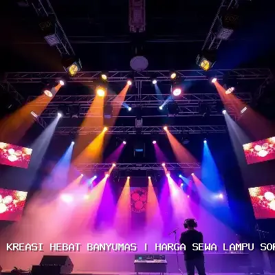 Harga Sewa Lampu Sorot Banyumas: Atmosfer Megah untuk Acara Anda
