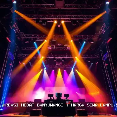 Harga Sewa Lampu Sorot Banyuwangi