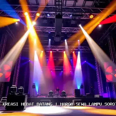 harga sewa lampu sorot Batang