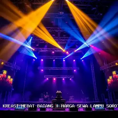 Harga Sewa Lampu Sorot Batang
