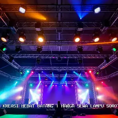 Harga Sewa Lampu Sorot Batang