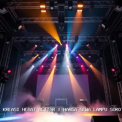 harga sewa lampu sorot Blitar