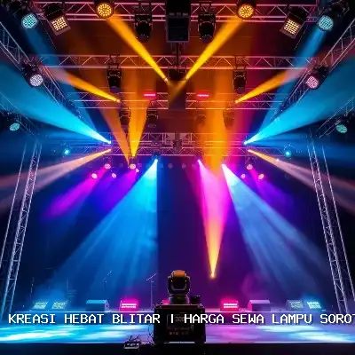 Harga Sewa Lampu Sorot Blitar