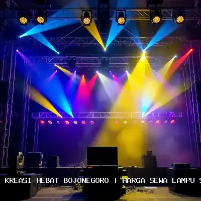 Harga Sewa Lampu Sorot Bojonegoro