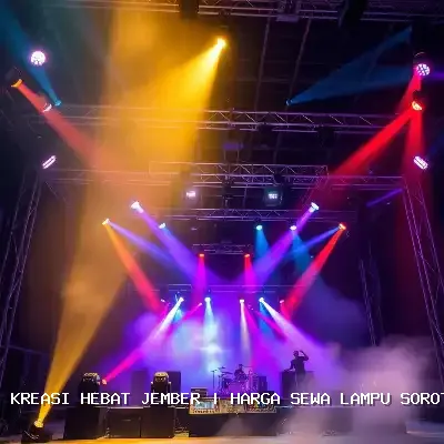 harga sewa lampu sorot Jember