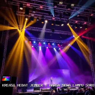 Harga Sewa Lampu Sorot Jember