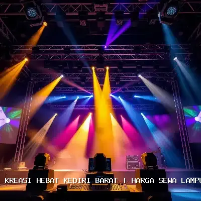 harga sewa lampu sorot Kediri Barat