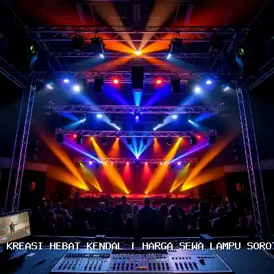 harga sewa lampu sorot Kendal