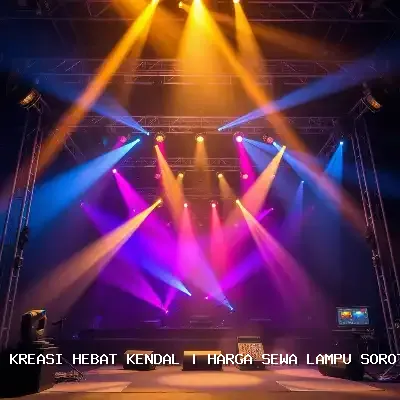 Harga Sewa Lampu Sorot Kendal: Atmosfer Megah untuk Setiap Acara