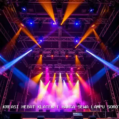 harga sewa lampu sorot Klaten