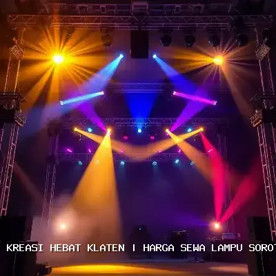 Harga Sewa Lampu Sorot Klaten: Solusi Pencahayaan Profesional